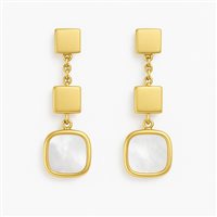 Earrings Idee Preziose dal 1987 Woman in Yellow Gold Madreperla IP.OK18G/62 - IP.OK18G/62